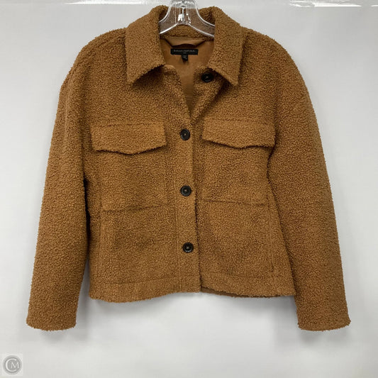 Jacket Shirt By Banana Republic In Brown, Size: Mp