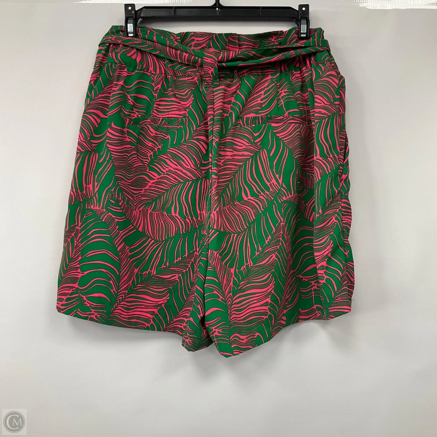 Shorts By Intempo In Green & Pink, Size: L