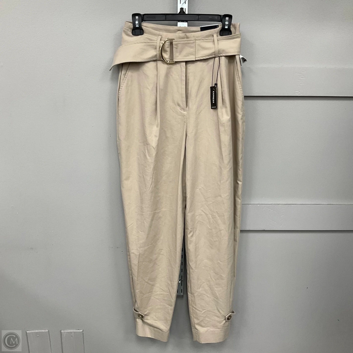 Pants Dress By Express In Tan, Size: 6