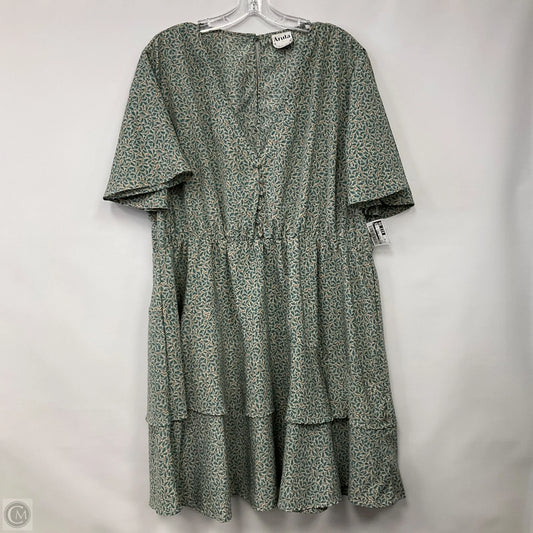 Dress Casual Short By Arula In Green, Size: 3x