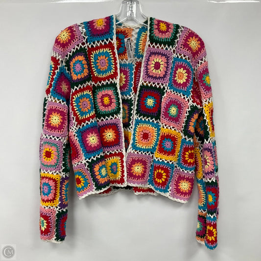 Cardigan By Clothes Mentor In Multi-colored, Size: S
