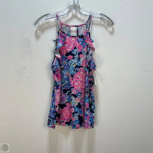 Top Sleeveless Designer By Lilly Pulitzer In Navy, Size: S