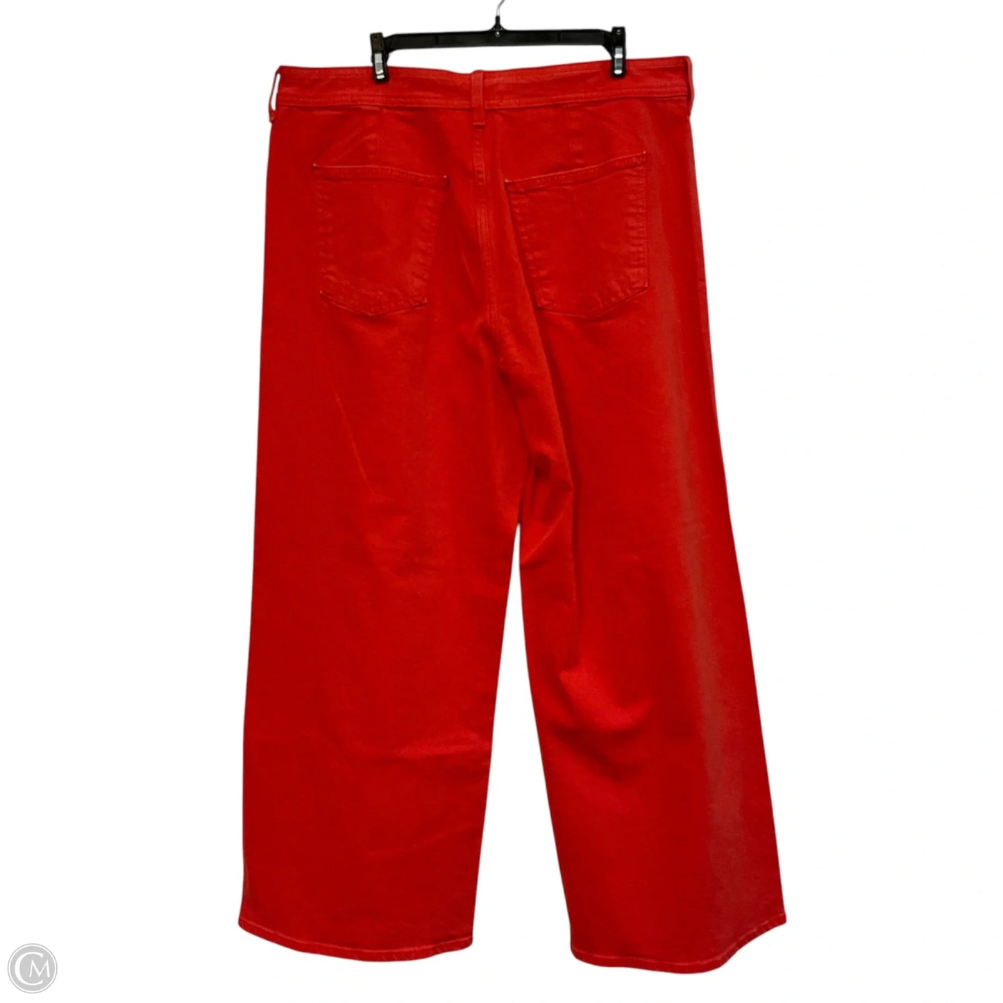 Jeans Wide Leg By Universal Thread In Red Denim, Size: 16
