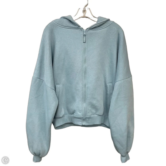 Jacket Fleece By Cmb In Blue, Size: S