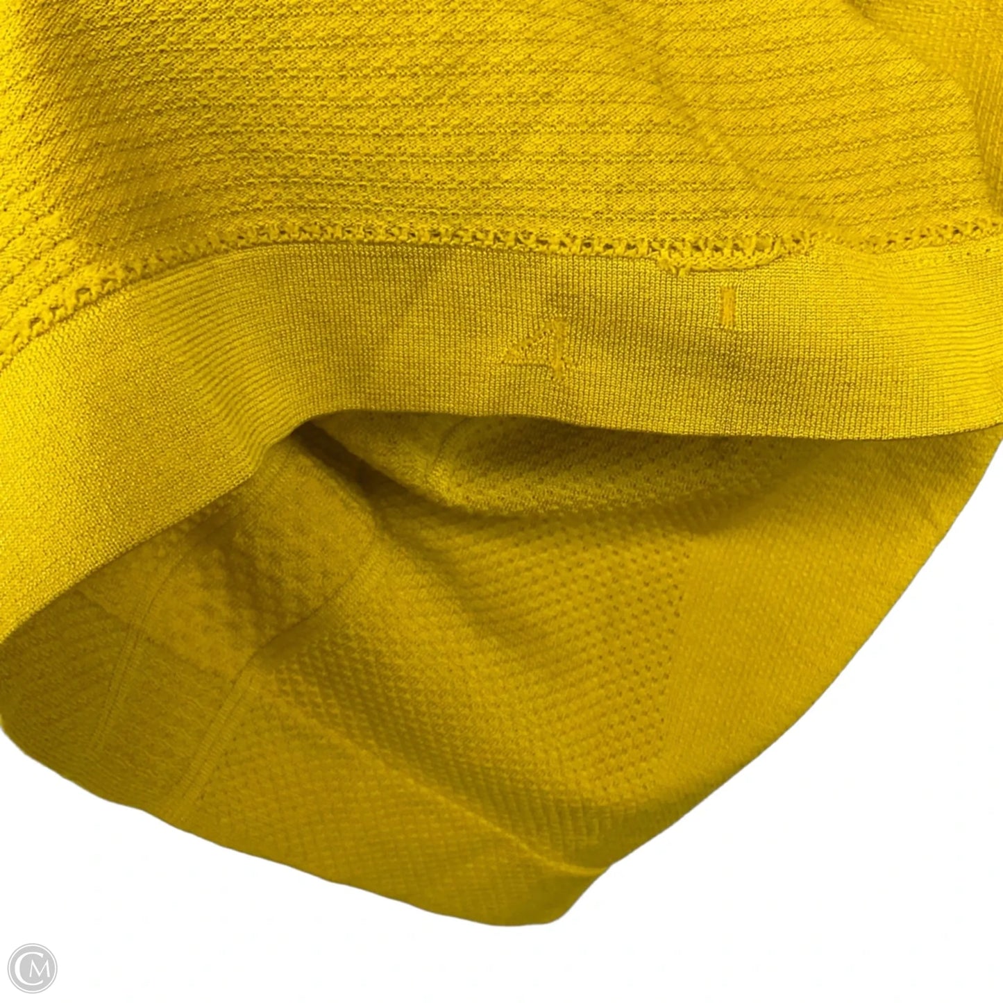 Athletic Tank Top By Lululemon In Yellow, Size: 4