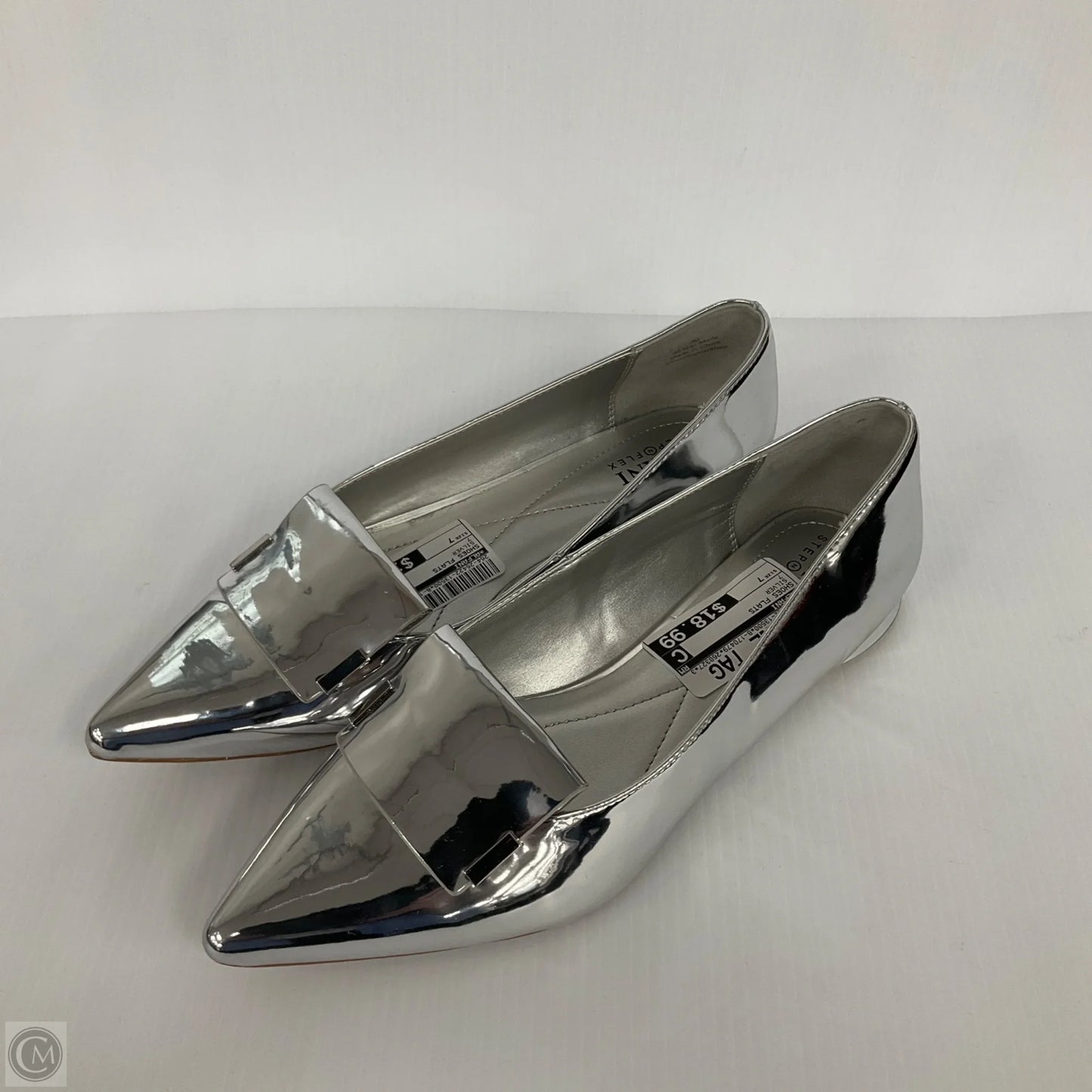 Shoes Flats By Alfani In Silver, Size: 7