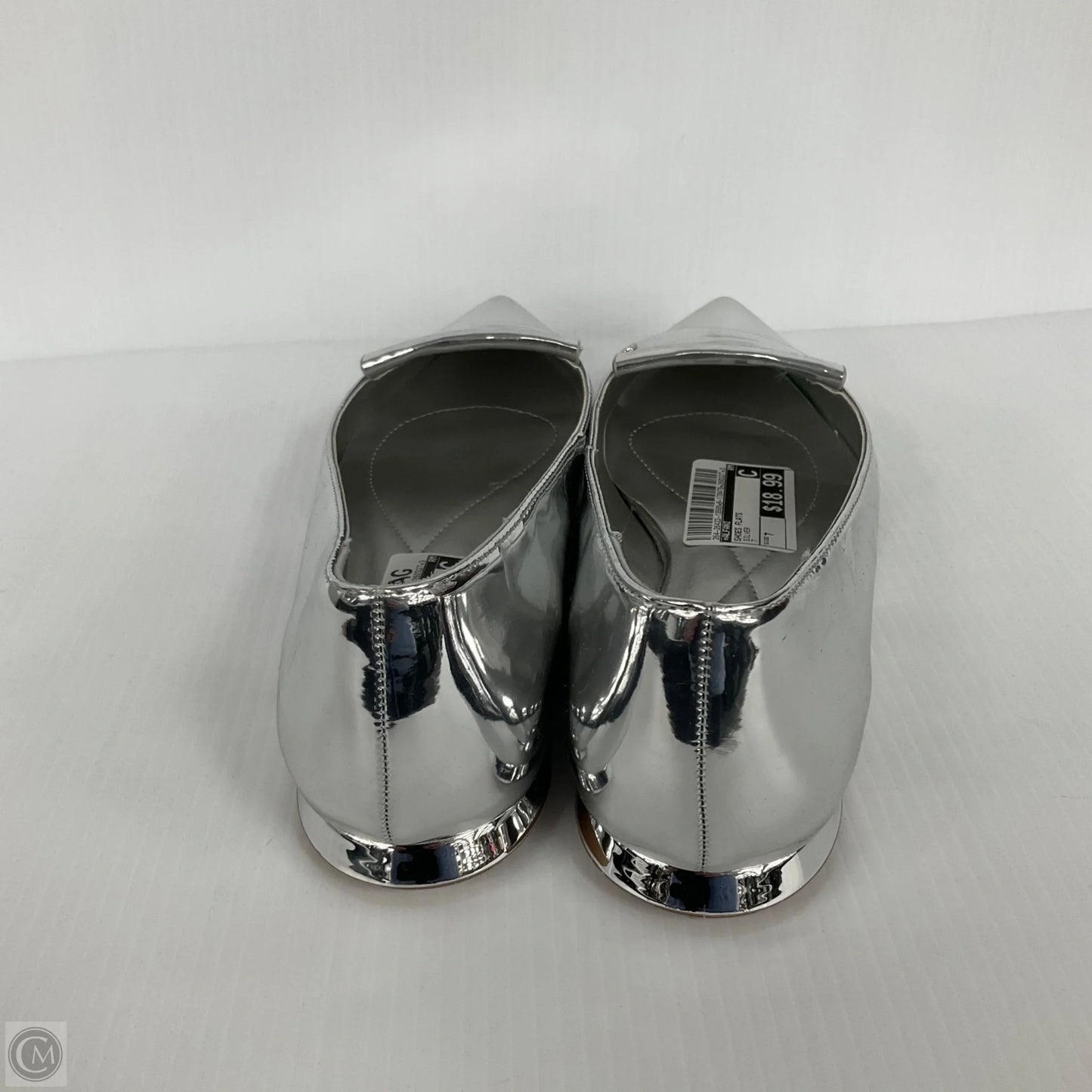 Shoes Flats By Alfani In Silver, Size: 7