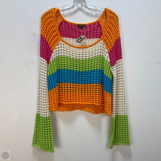 Top Long Sleeve By Wild Fable In Multi-colored, Size: M