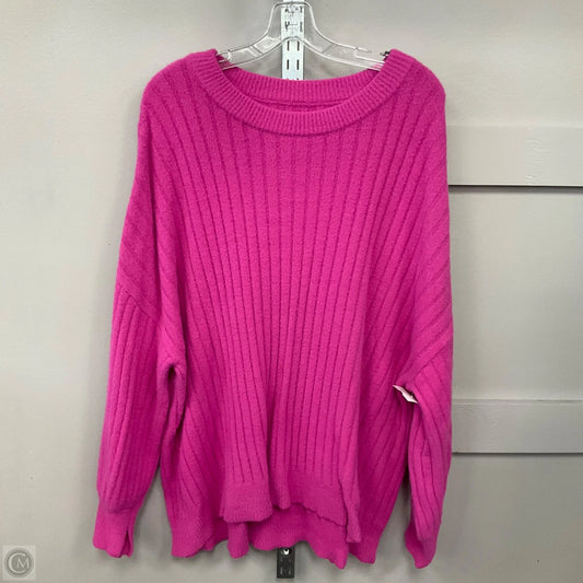 Sweater By Aerie In Pink, Size: Xl