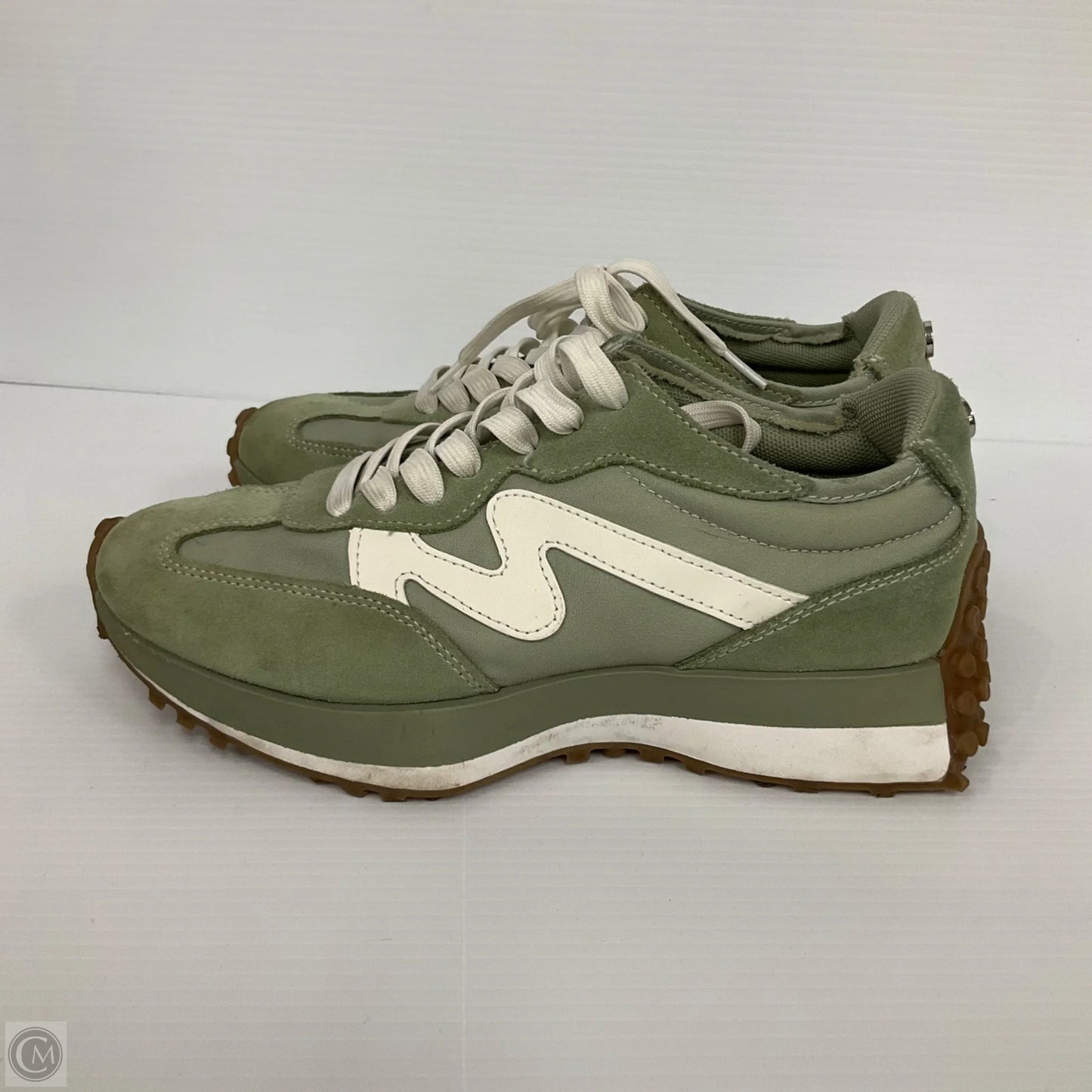 Shoes Sneakers By Steve Madden In Green, Size: 7.5