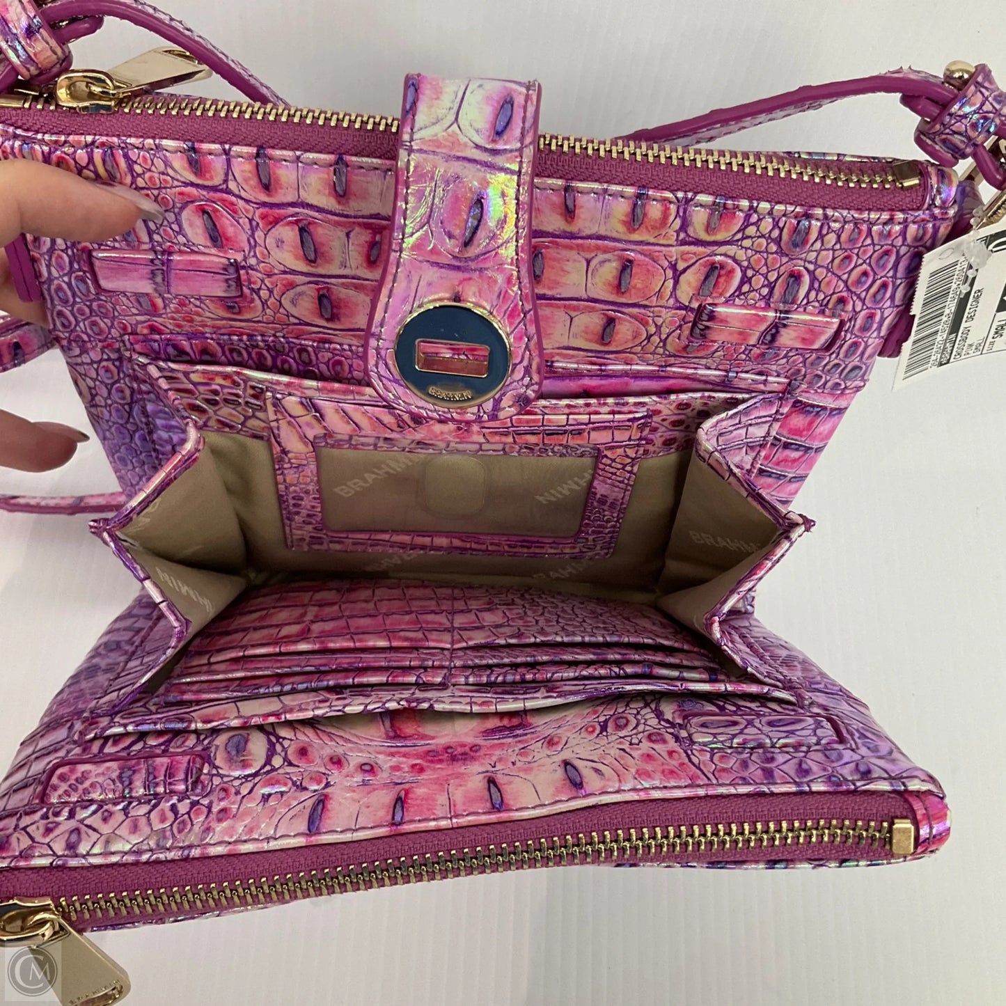 Crossbody Designer By Brahmin, Size: Small