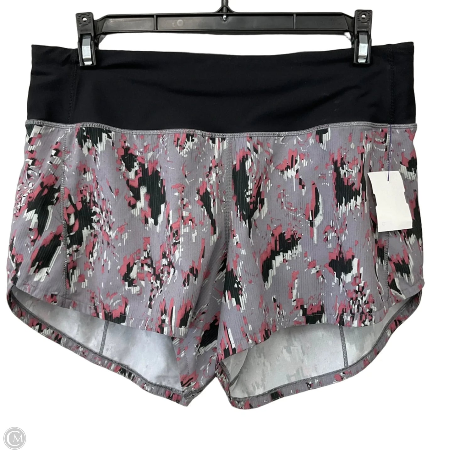 Athletic Shorts By Lululemon In Grey, Size: 6