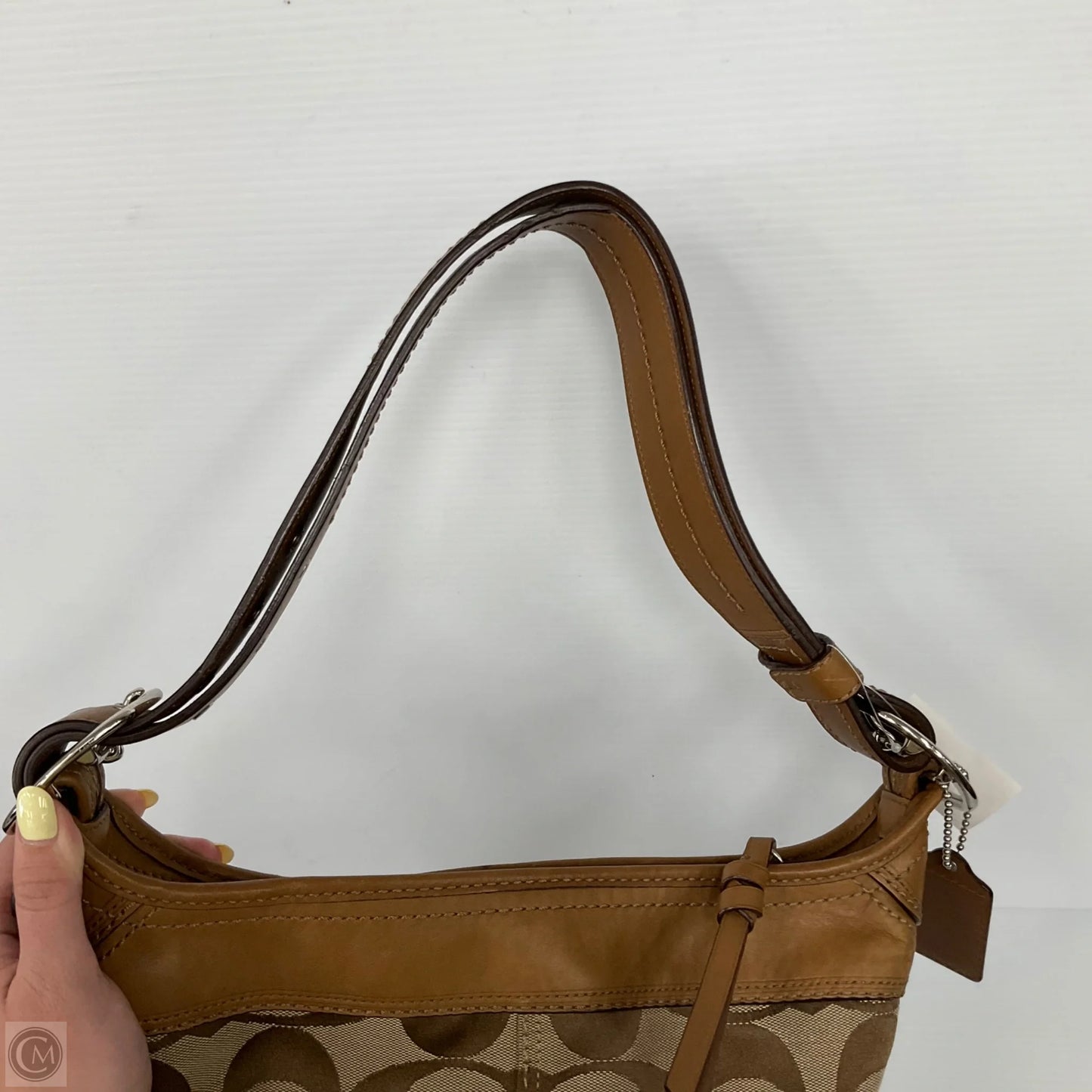Handbag Designer By Coach, Size: Medium
