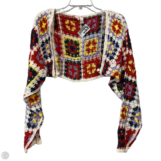 Cardigan By Willow & Root In Multi-colored, Size: M