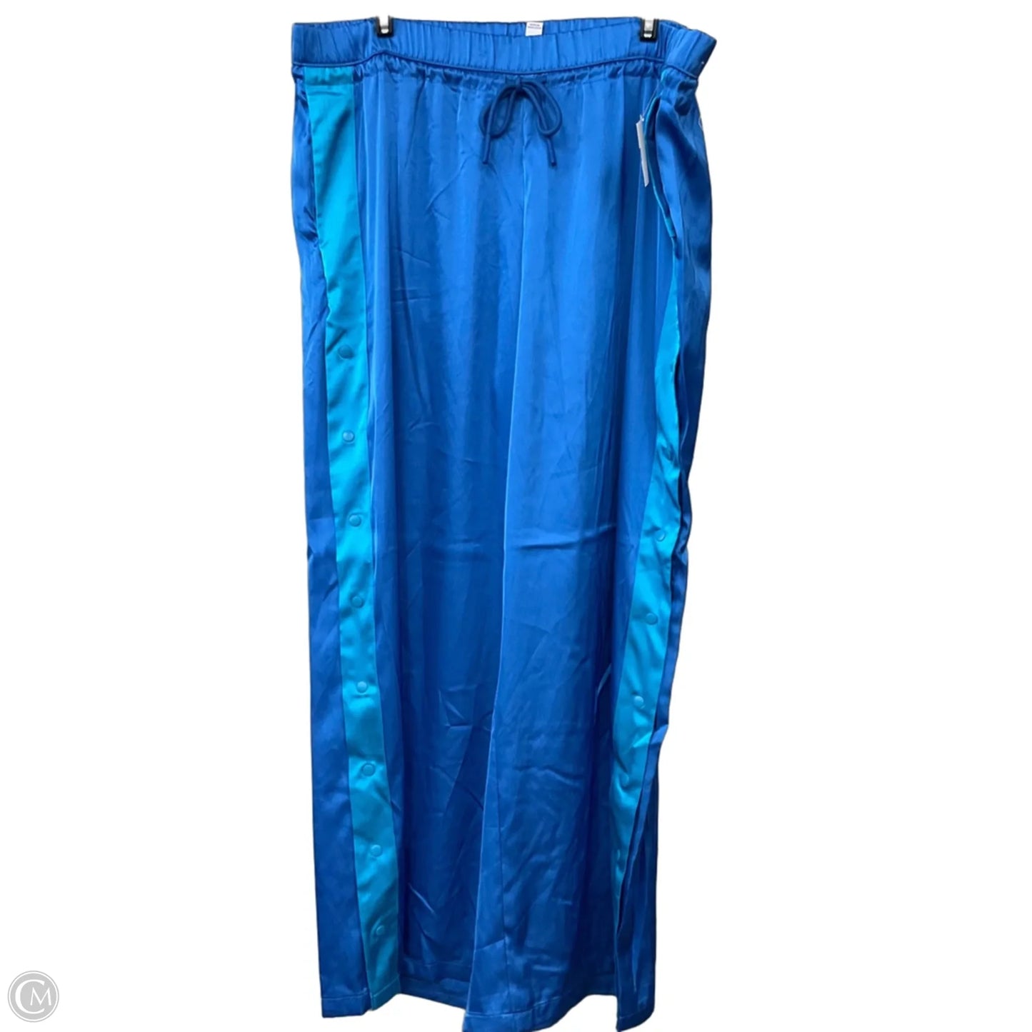 Pants Wide Leg By Joy Lab In Blue, Size: Xl