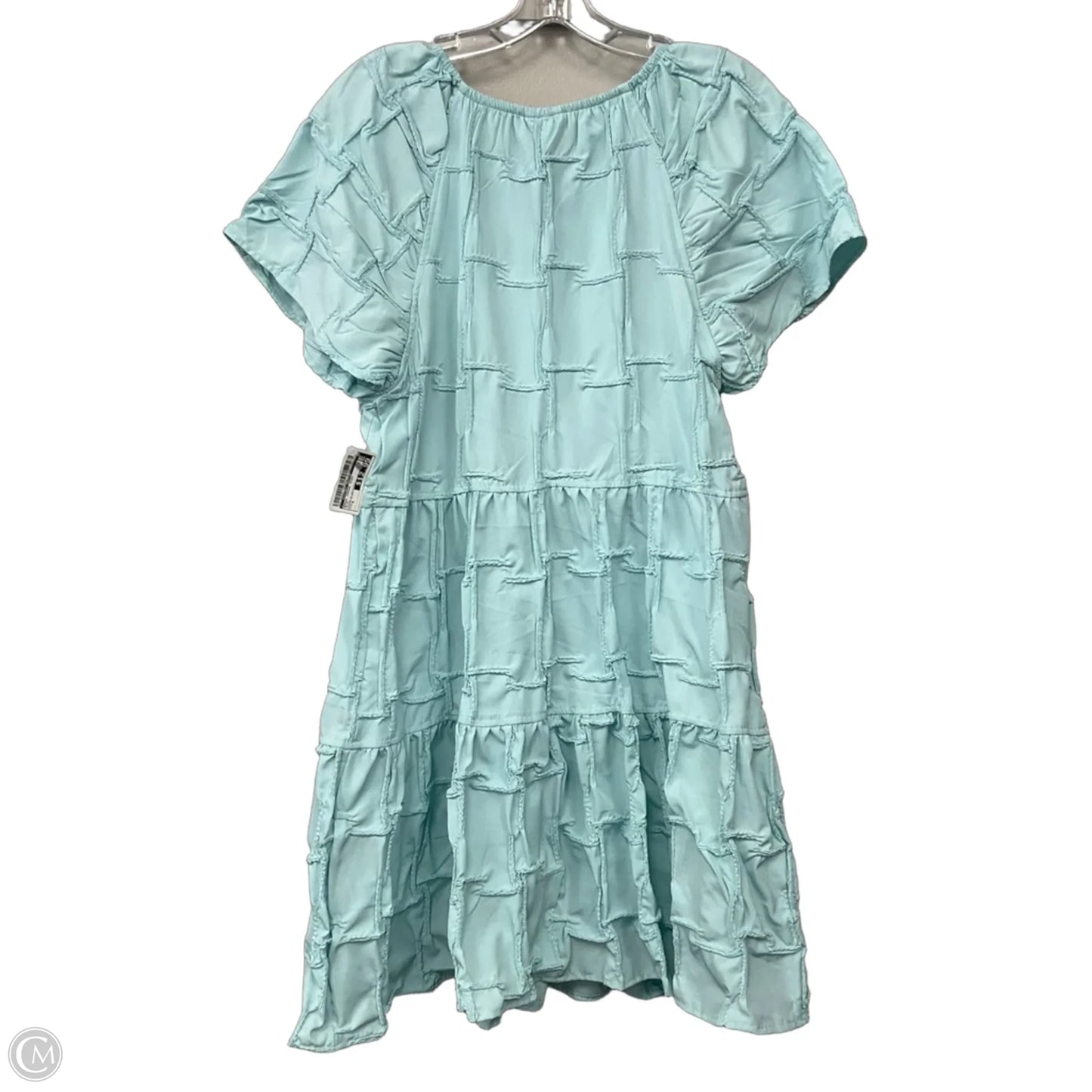 Dress Casual Midi By Cloth & Portrait In Blue, Size: S