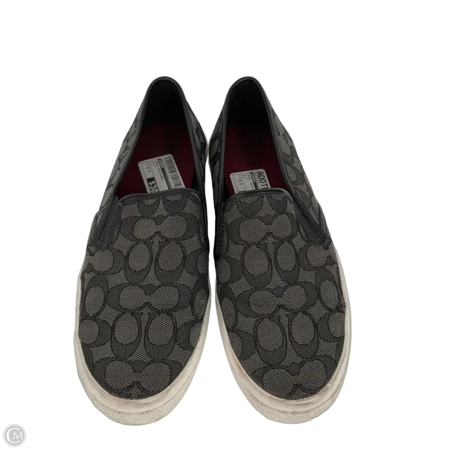 Shoes Designer By Coach In Black, Size: 9.5