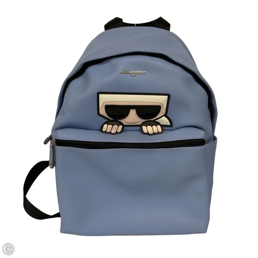 Backpack Designer By Karl Lagerfeld, Size: Large