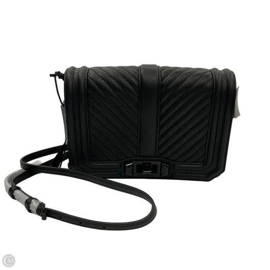 Chevron Quilted Small Love Crossbody Designer By Rebecca Minkoff, Size: Small