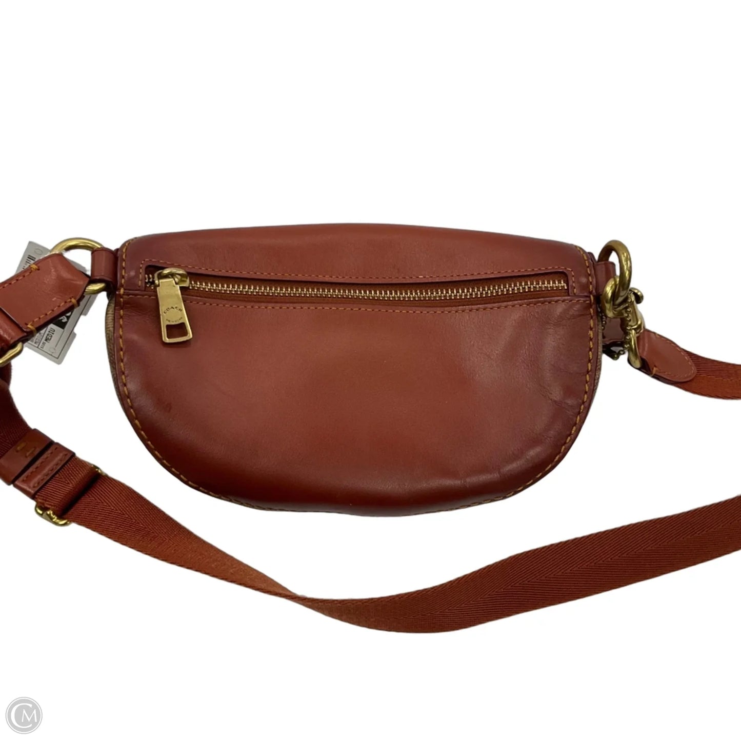 Signature Bethany Belt Bag Designer By Coach, Size: Medium