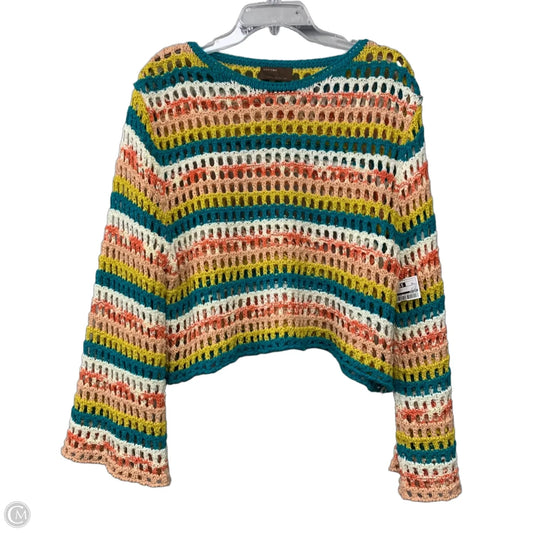 Top Long Sleeve By Kerisma In Multi-colored, Size: M