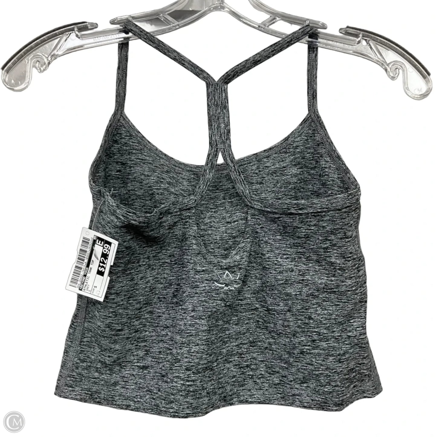 Athletic Tank Top By Beyond Yoga In Grey, Size: S
