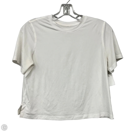 Top Short Sleeve Basic By Lululemon In White, Size: 8