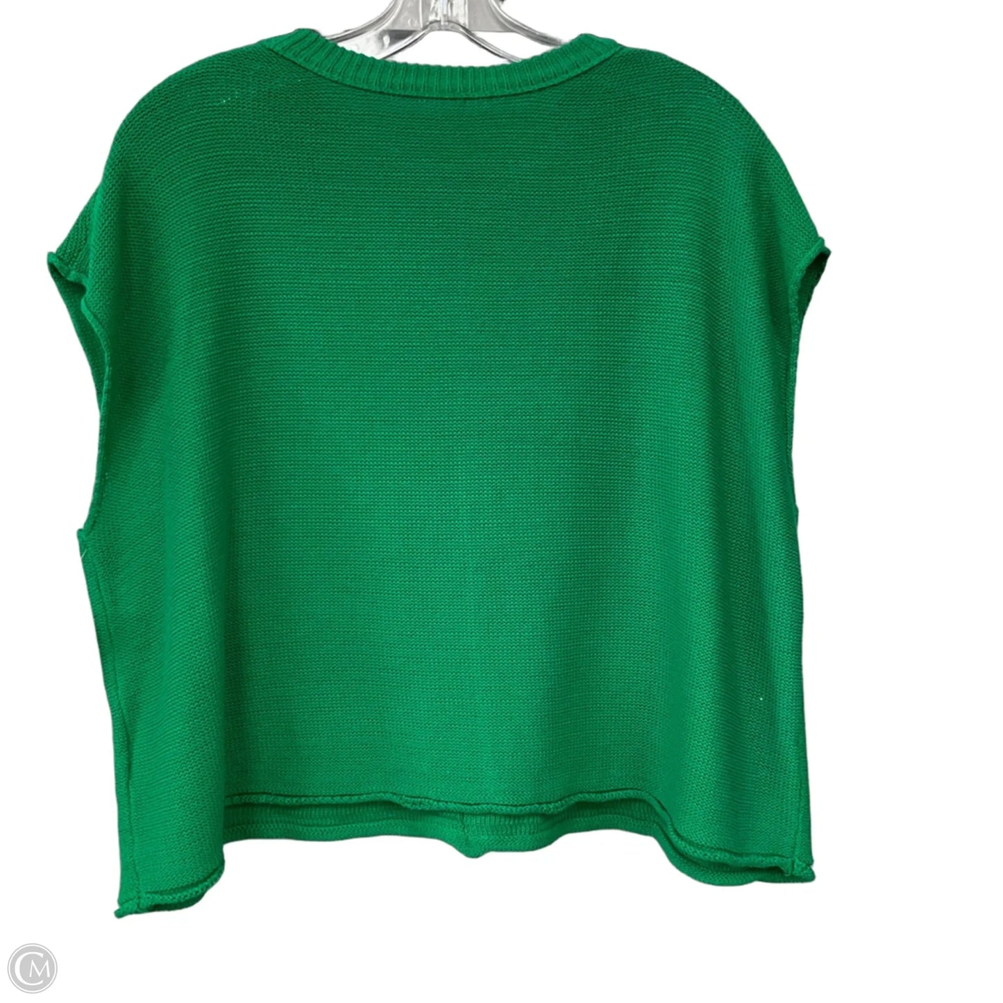 Top Sleeveless By Shein In Green, Size: L