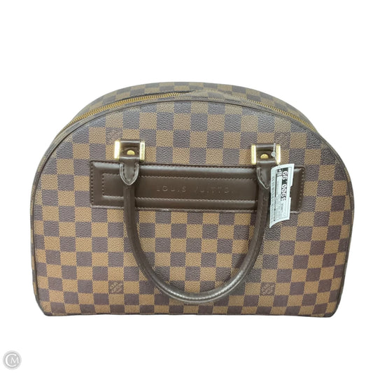 1999 Eben Nolita Handbag Luxury Designer By Louis Vuitton, Size: Large
