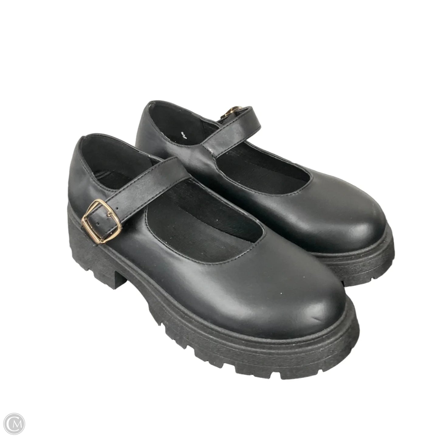 Shoes Flats By Top Moda In Black, Size: 5.5