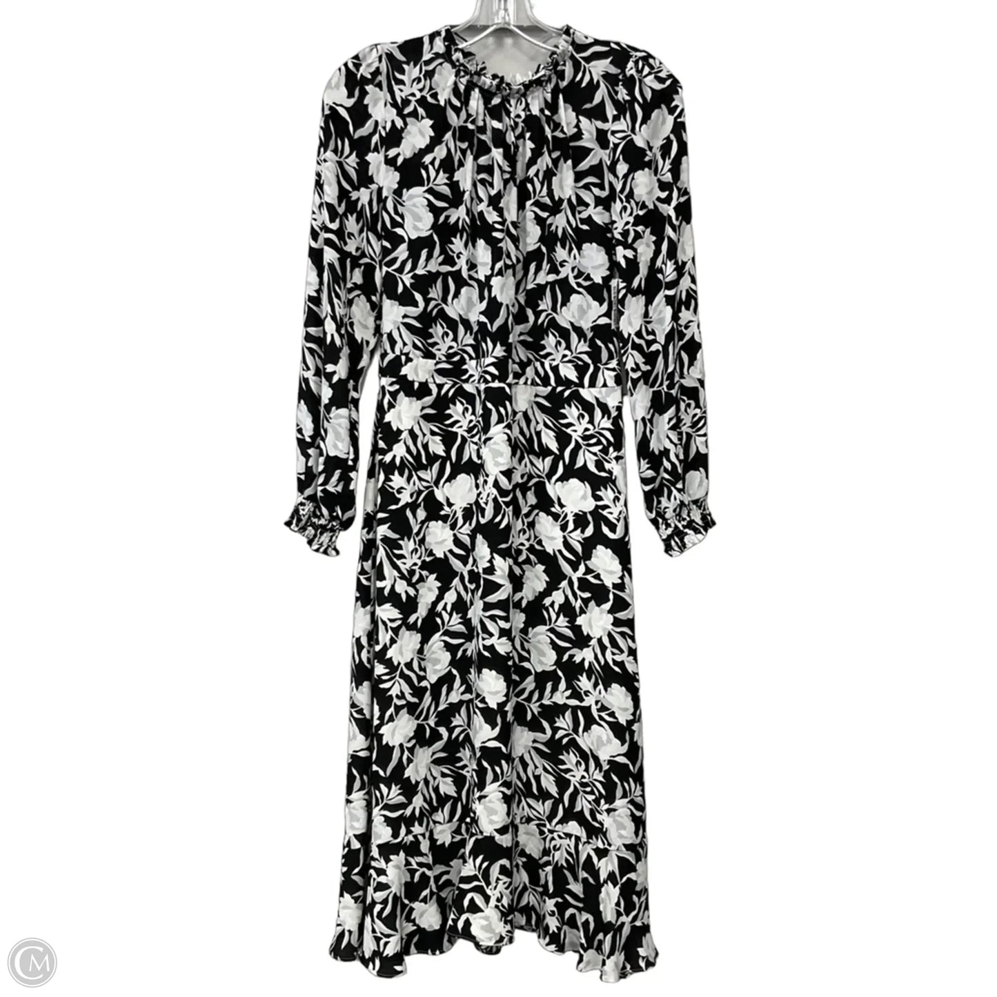 Dress Casual Maxi By J. Crew In Black & White, Size: 6