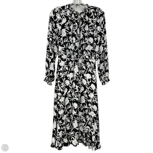 Dress Casual Maxi By J. Crew In Black & White, Size: 6