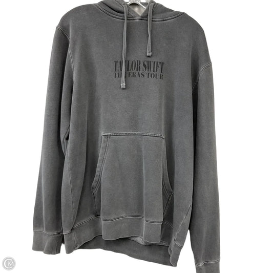 Sweatshirt Hoodie By Clothes Mentor In Grey, Size: M
