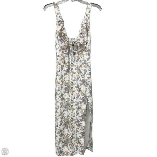 Dress Casual Maxi By Abercrombie And Fitch In Floral Print, Size: Xs