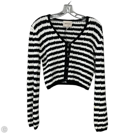Cardigan By Industry In Black & White, Size: S