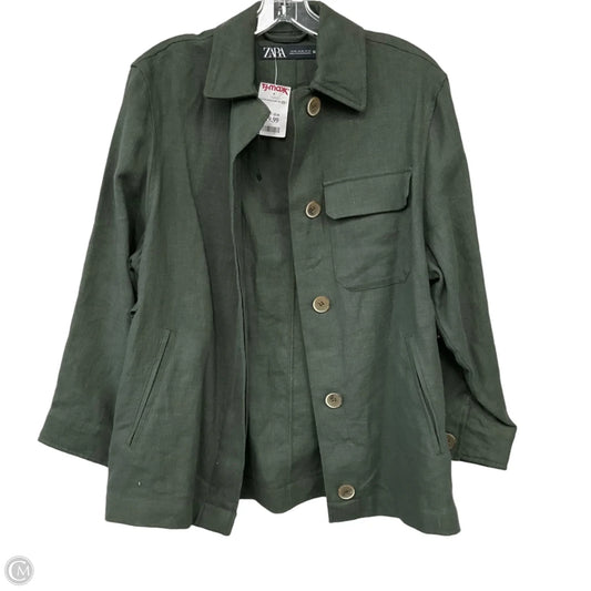 Blazer By Zara In Green, Size: Xs