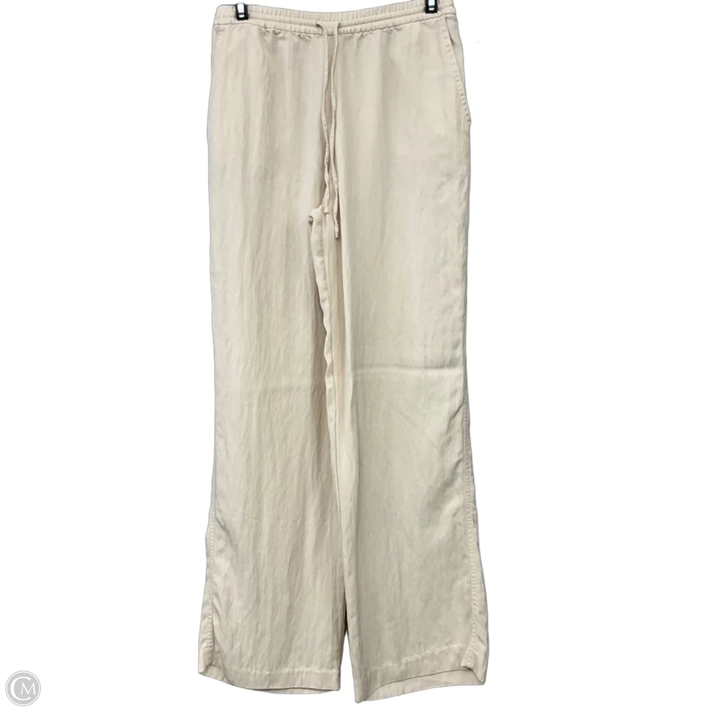 Pants Wide Leg By Zara In Cream, Size: Xs