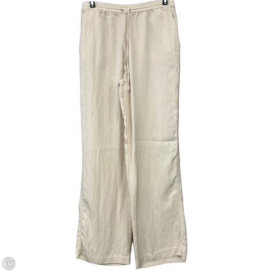 Pants Wide Leg By Zara In Cream, Size: Xs