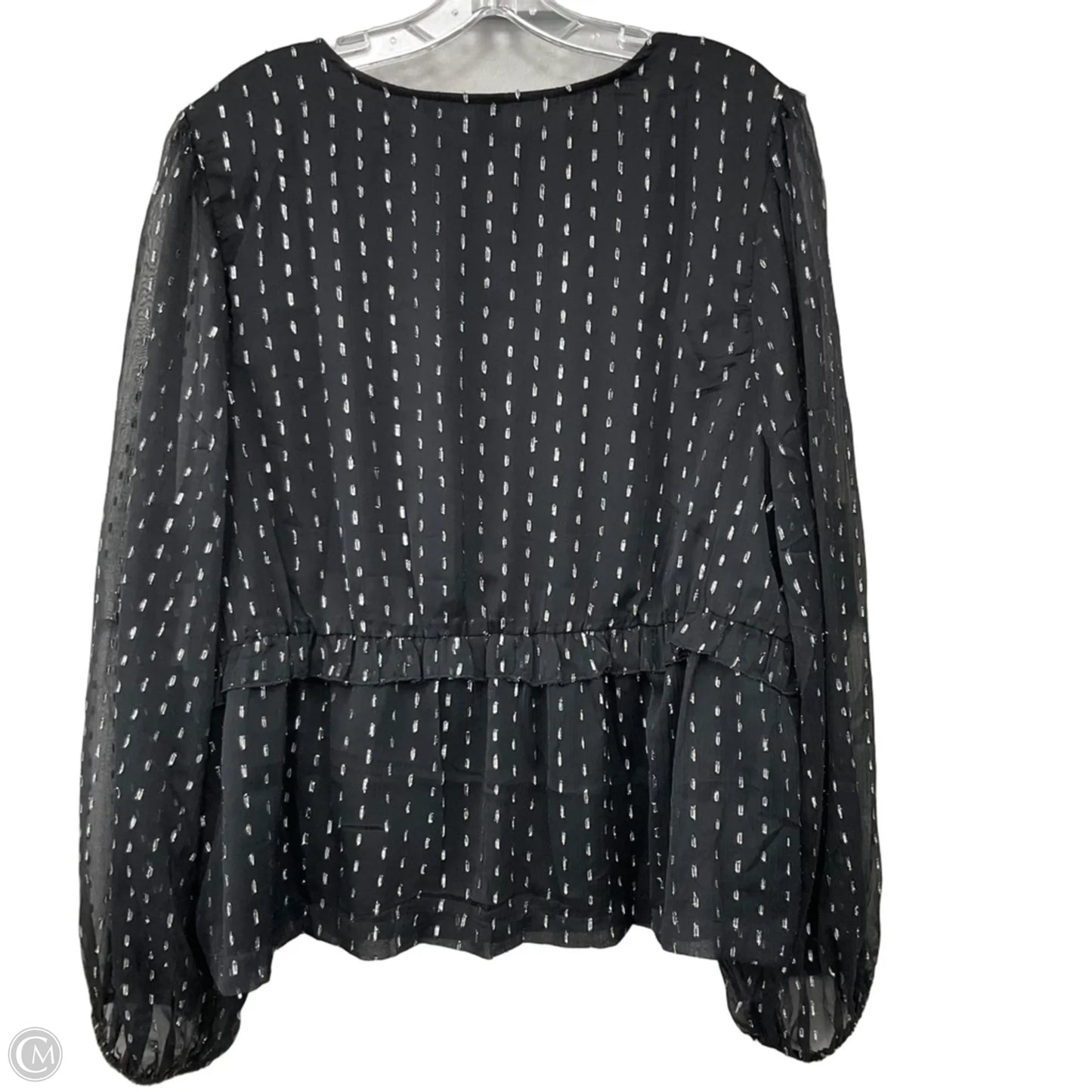 Top Long Sleeve By Old Navy In Black, Size: Xxl