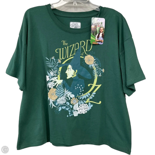 Top Short Sleeve By Clothes Mentor In Green, Size: Xl