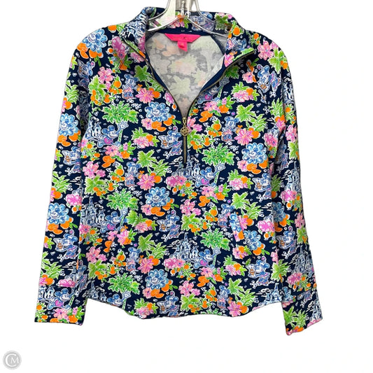 Sweatshirt Designer By Lilly Pulitzer In Floral Print, Size: Xs