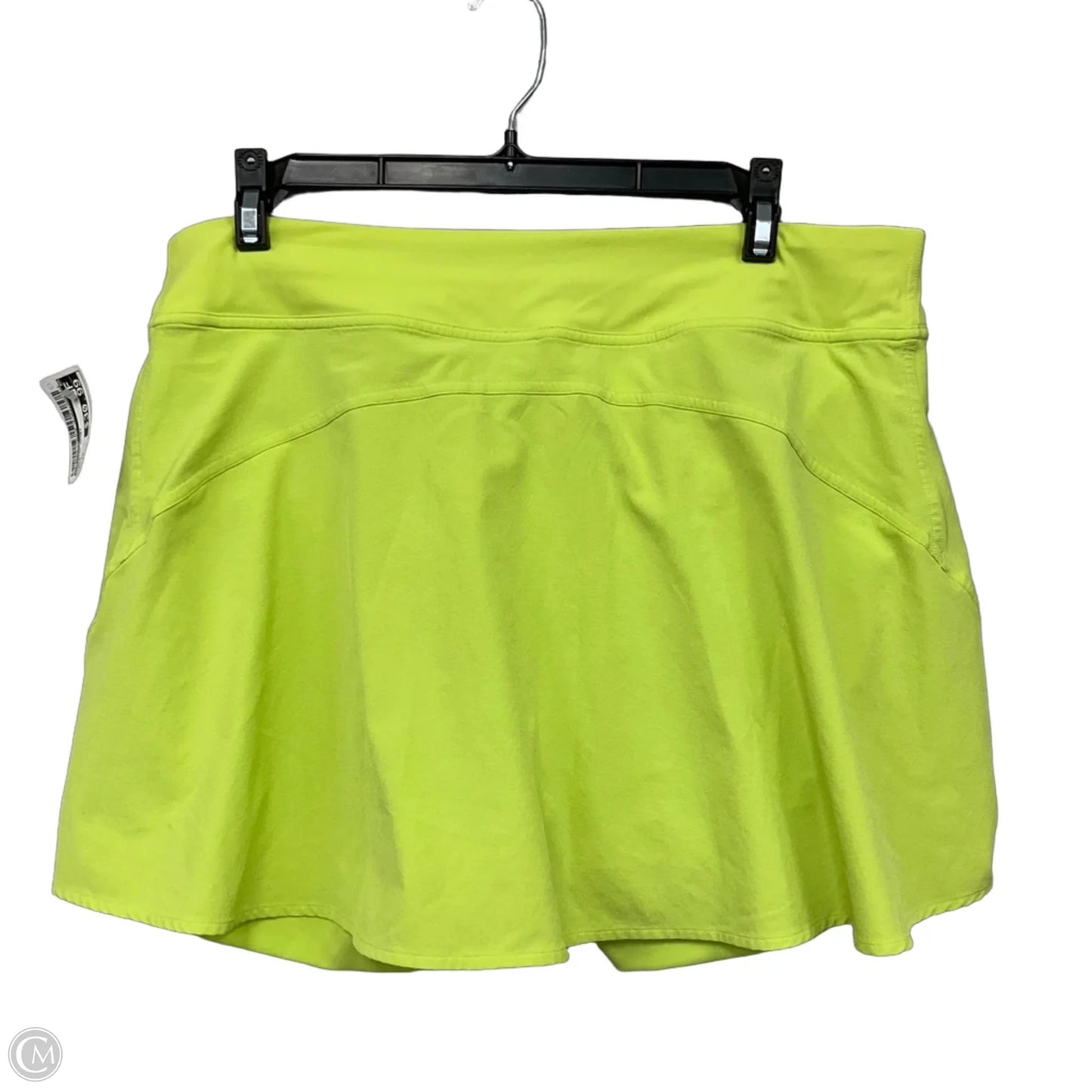 Athletic Skort By Lululemon In Green, Size: 12