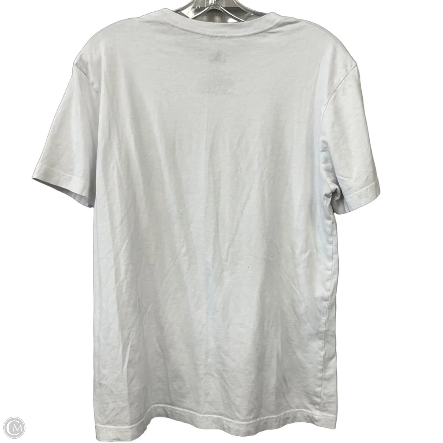 Top Short Sleeve By Disney In White, Size: M