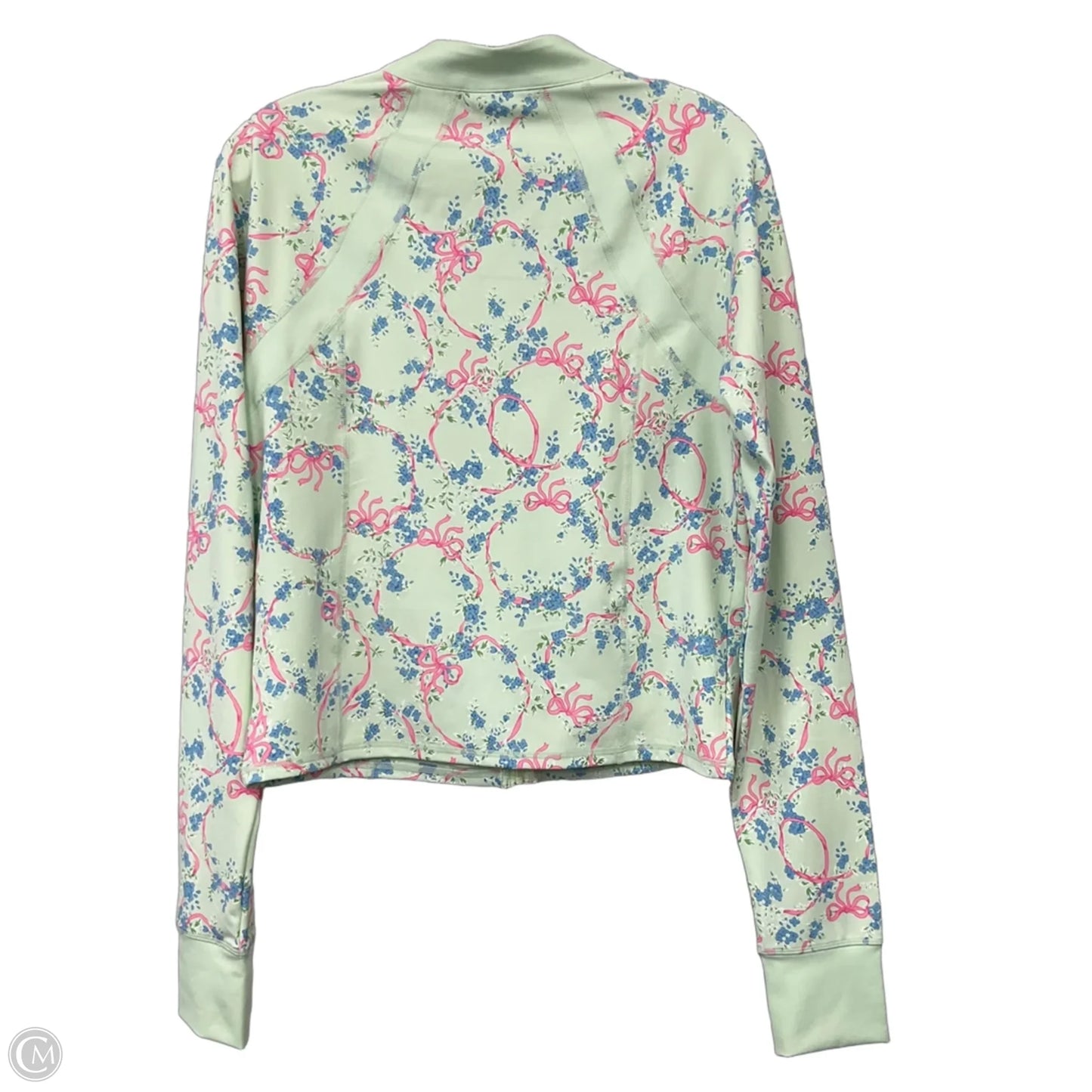 Athletic Jacket By Cmc In Green, Size: L