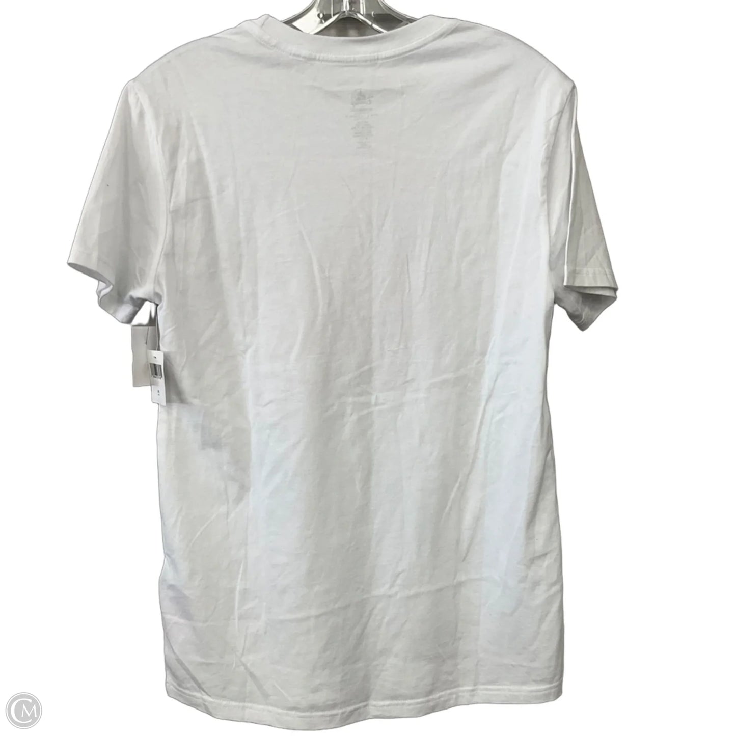 Top Short Sleeve By Disney In White, Size: Xs