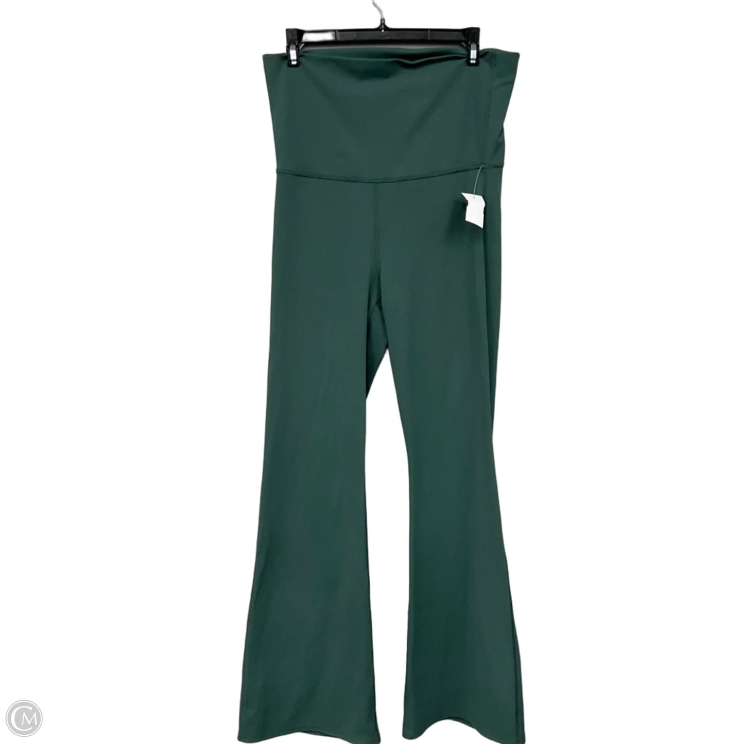 Athletic Leggings By Alo In Green, Size: M