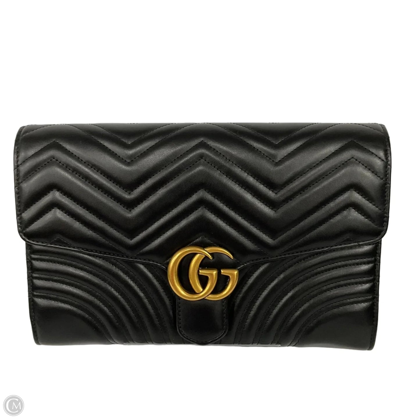 Clutch Luxury Designer By Gucci, Size: Large
