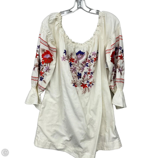 Dress Casual Short By Free People In Cream, Size: L