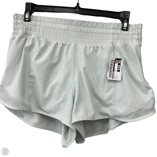 Athletic Shorts By Lululemon In Green, Size: 8