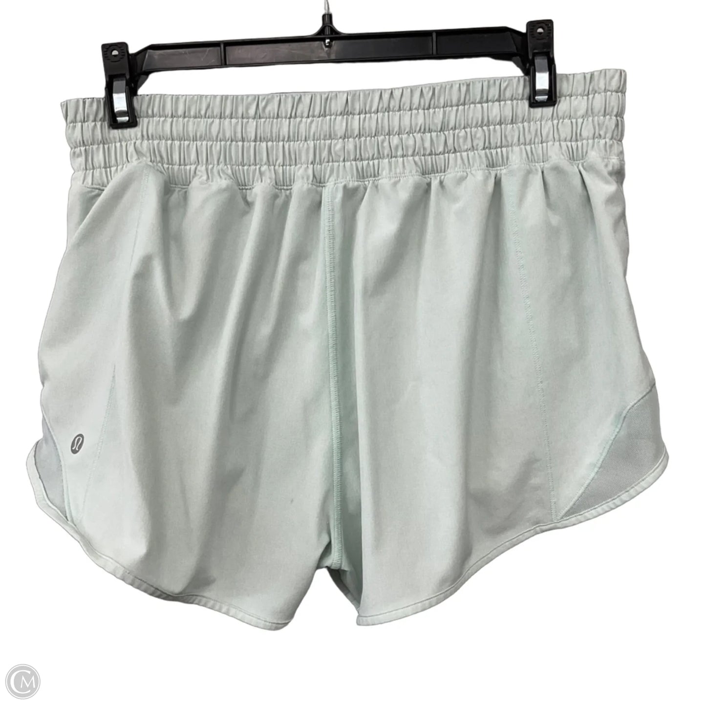 Athletic Shorts By Lululemon In Green, Size: 8